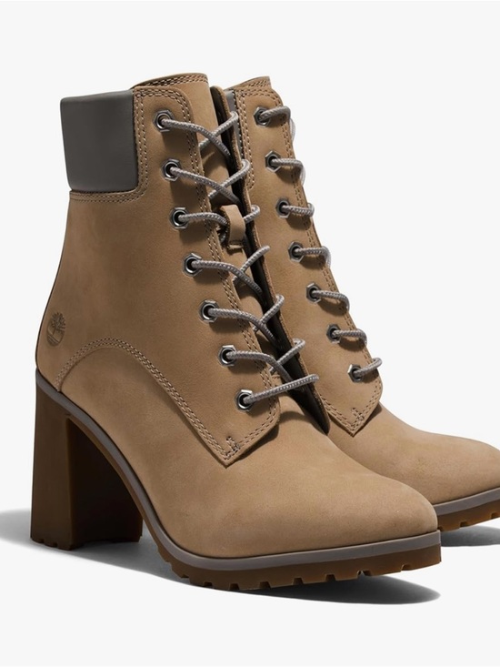 Timberland Shoes - NWT Timberland Womens Allington Lace Up Casual Boots Ankle High Heel 3"